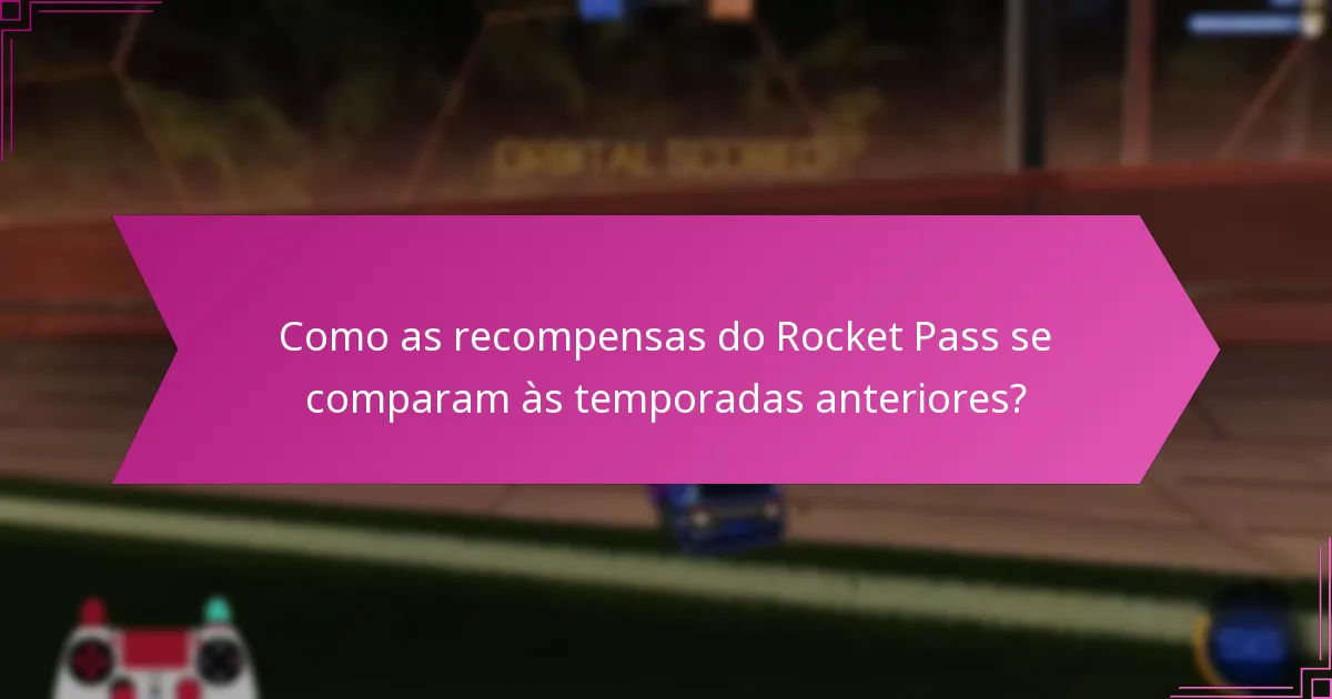 Como os eventos sazonais impactam as recompensas do Rocket Pass?