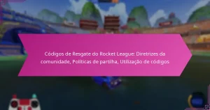 Read more about the article Códigos de Resgate do Rocket League: Diretrizes da comunidade, Políticas de partilha, Utilização de códigos