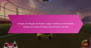 Read more about the article Códigos de Resgate do Rocket League: Eventos promocionais, Códigos de tempo limitado, Envolvimento dos fãs