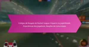 Read more about the article Códigos de Resgate do Rocket League: Impacto na jogabilidade, Experiências dos jogadores, Reações da comunidade