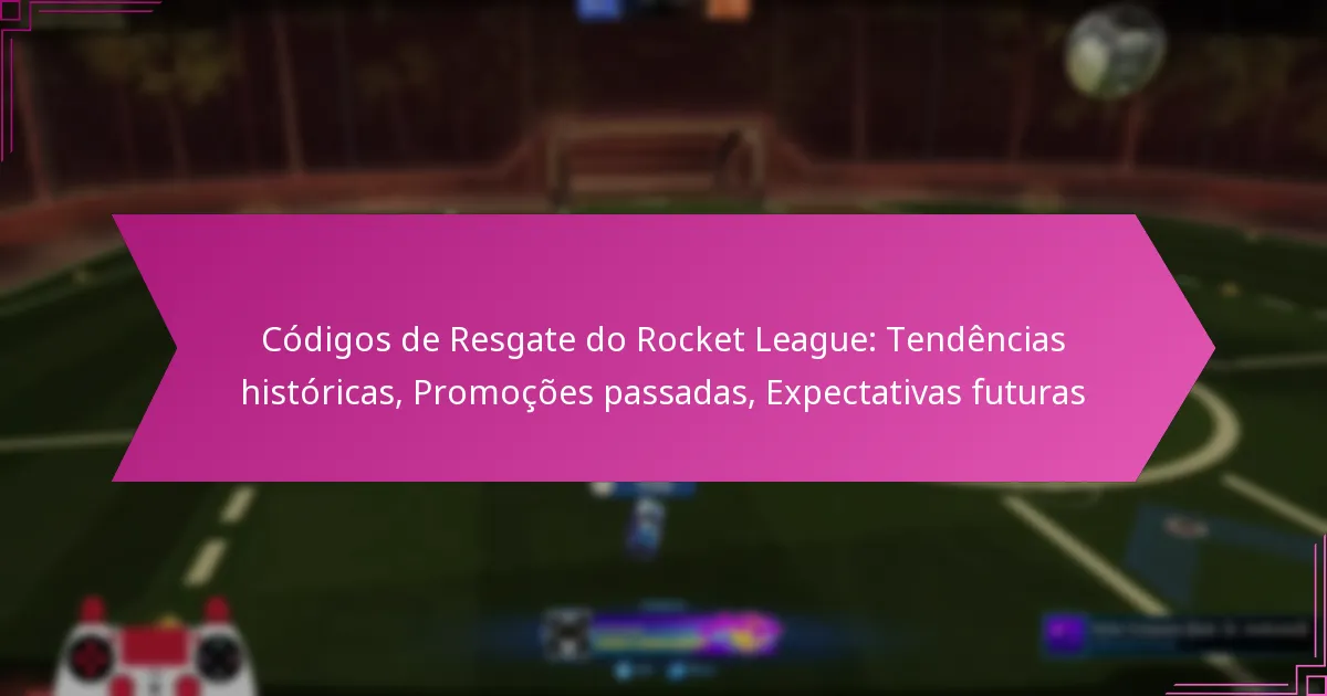 You are currently viewing Códigos de Resgate do Rocket League: Tendências históricas, Promoções passadas, Expectativas futuras