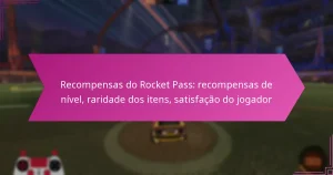 Read more about the article Recompensas do Rocket Pass: recompensas de nível, raridade dos itens, satisfação do jogador