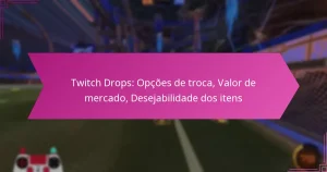 Read more about the article Twitch Drops: Opções de troca, Valor de mercado, Desejabilidade dos itens